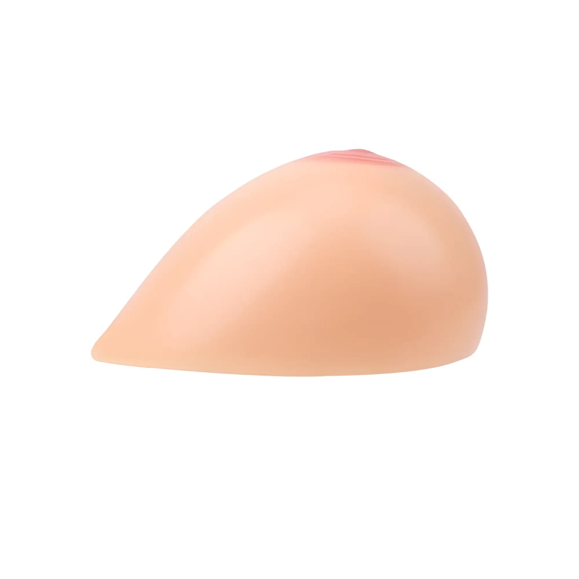 Daytona silicone breast form in beige with subtle pink areola self adhesive 500g for cup size 80G-110G