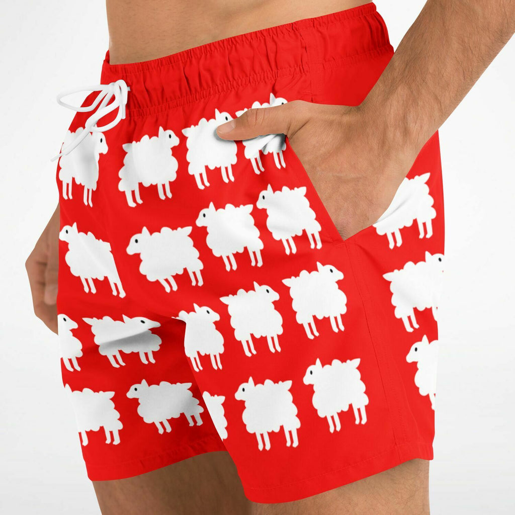 Maris Equi Black Sheep Diana Inspired Men's Swim Shorts / Trunks