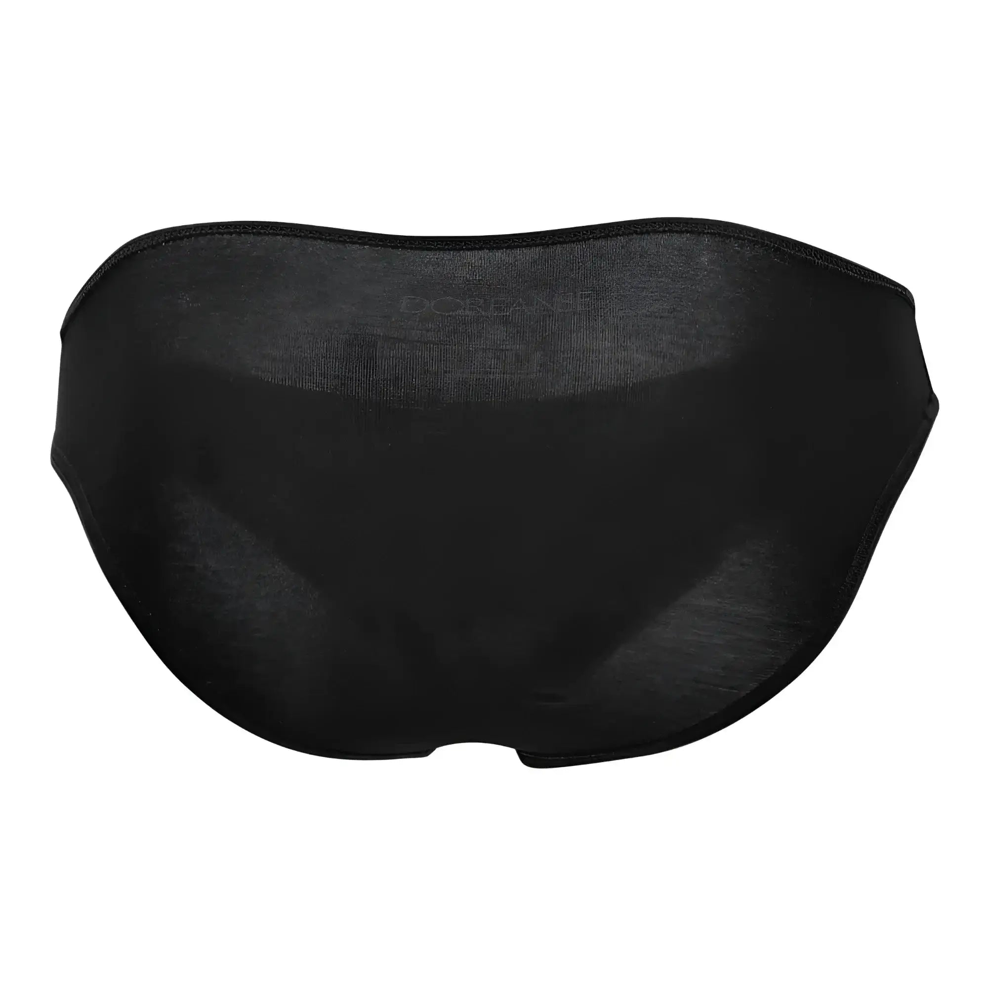 Black doreanse 1281-blk hang-loose bikini briefs made of smooth stretchy fabric with subtle seam detailing