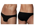 Black doreanse 1281 blk hang loose bikini brief with smooth form fitting fabric for comfortable everyday wear