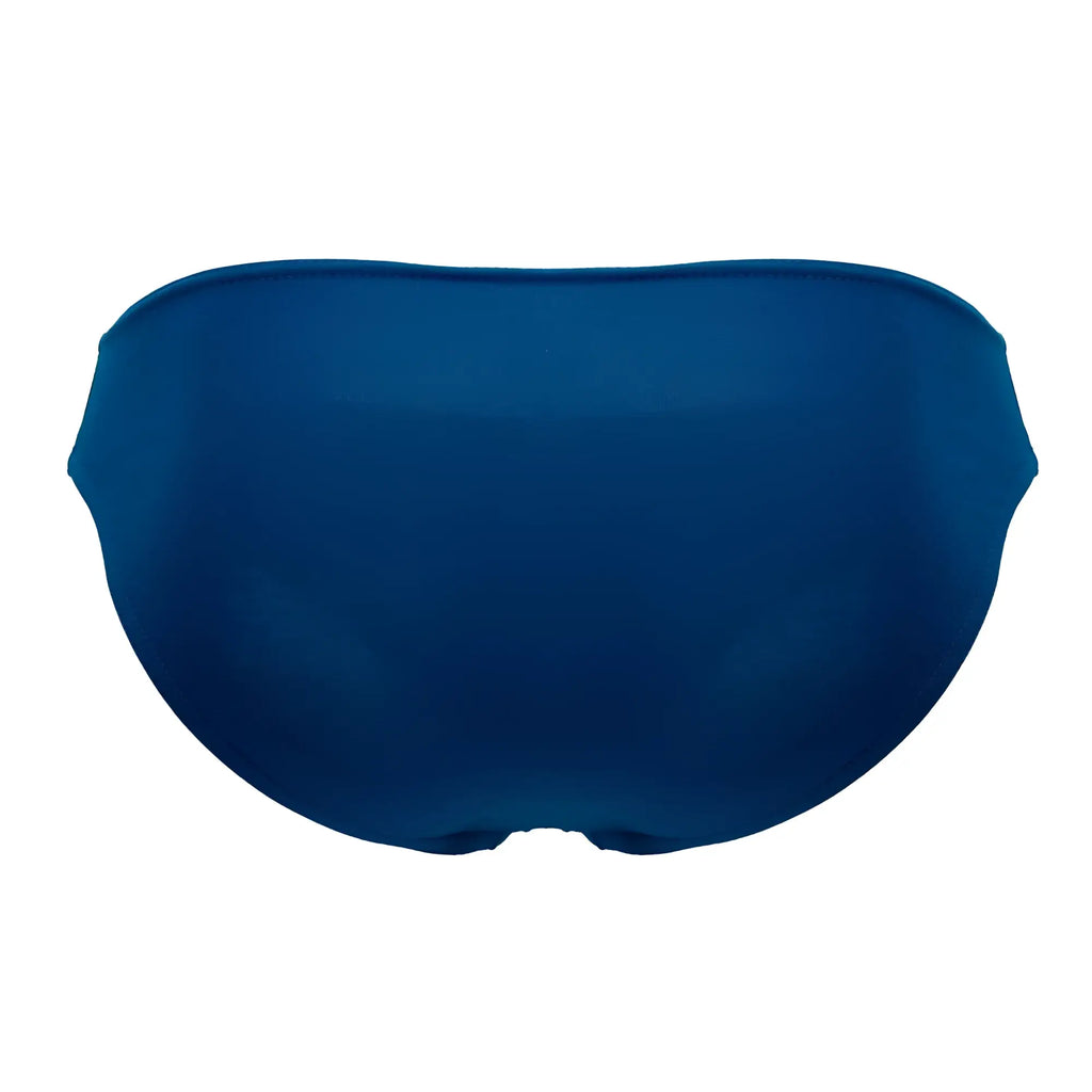 Solid navy blue doreanse 1281-blu hang-loose swim briefs with smooth seamless design for comfortable wear
