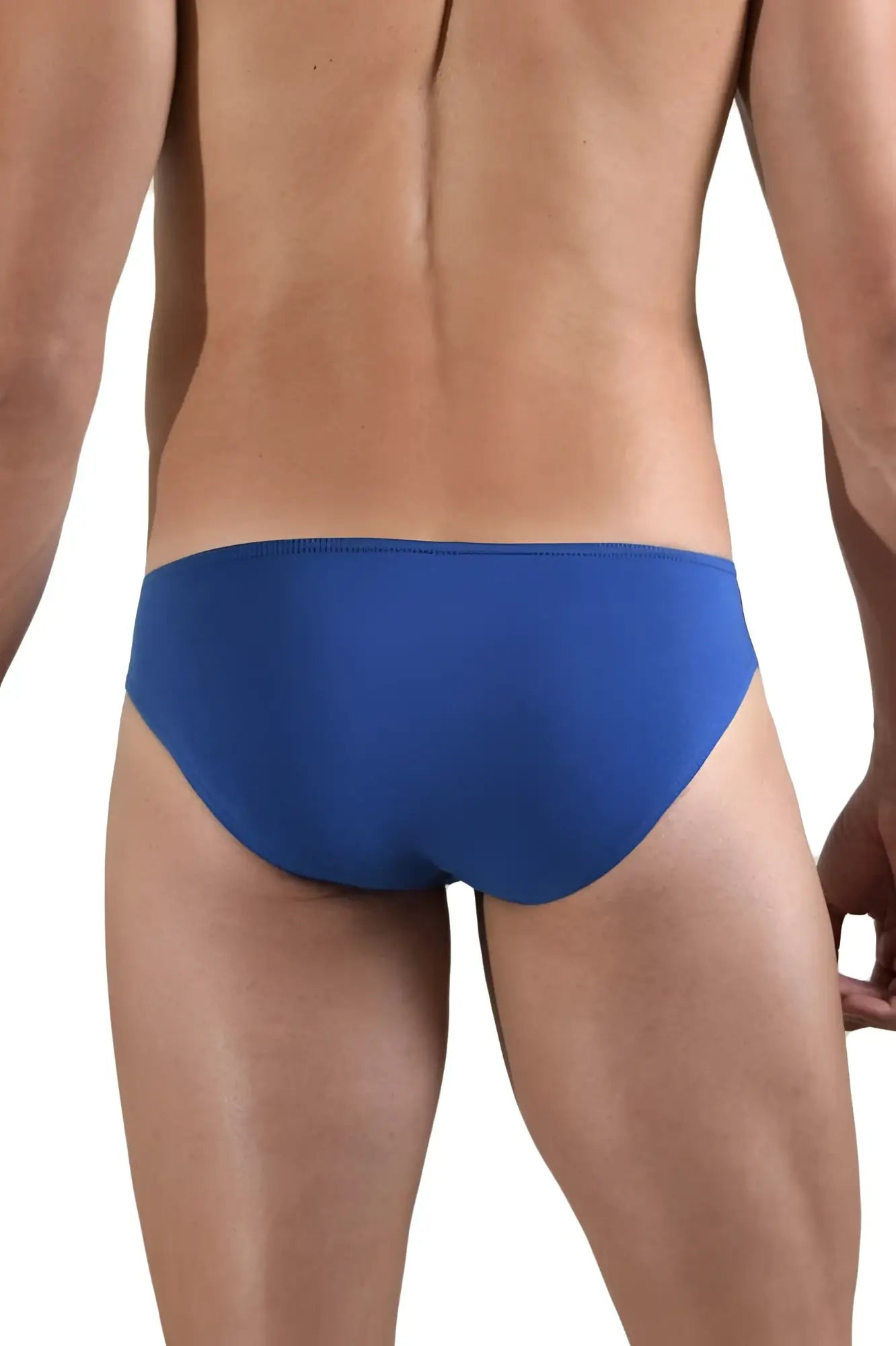 Doreanse 1281-BLU hang-loose briefs in solid royal blue with a smooth, form-fitting design