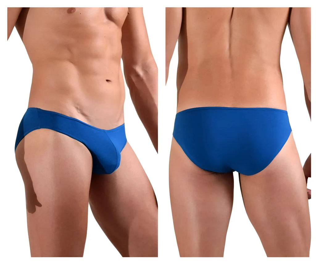Doreanse 1281-BLU hang-loose briefs in solid royal blue with a smooth, form-fitting design