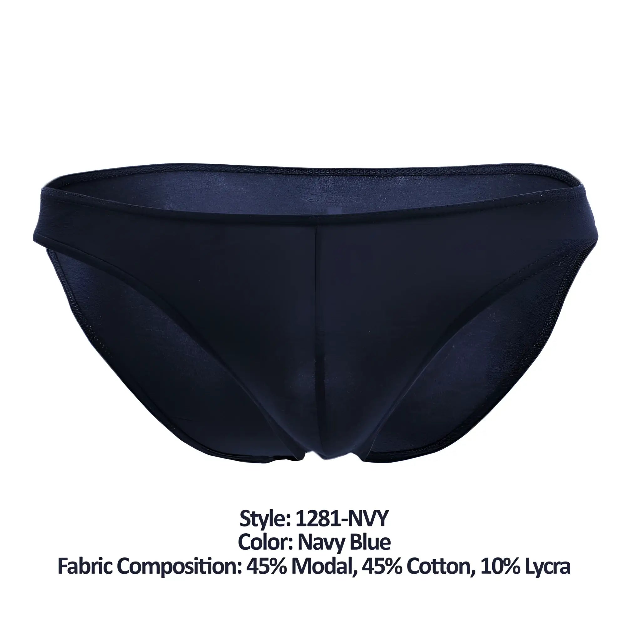 Navy blue doreanse 1281 nvY hang-loose bikini briefs made from 45% modal 45% cotton and 10% lycra blend