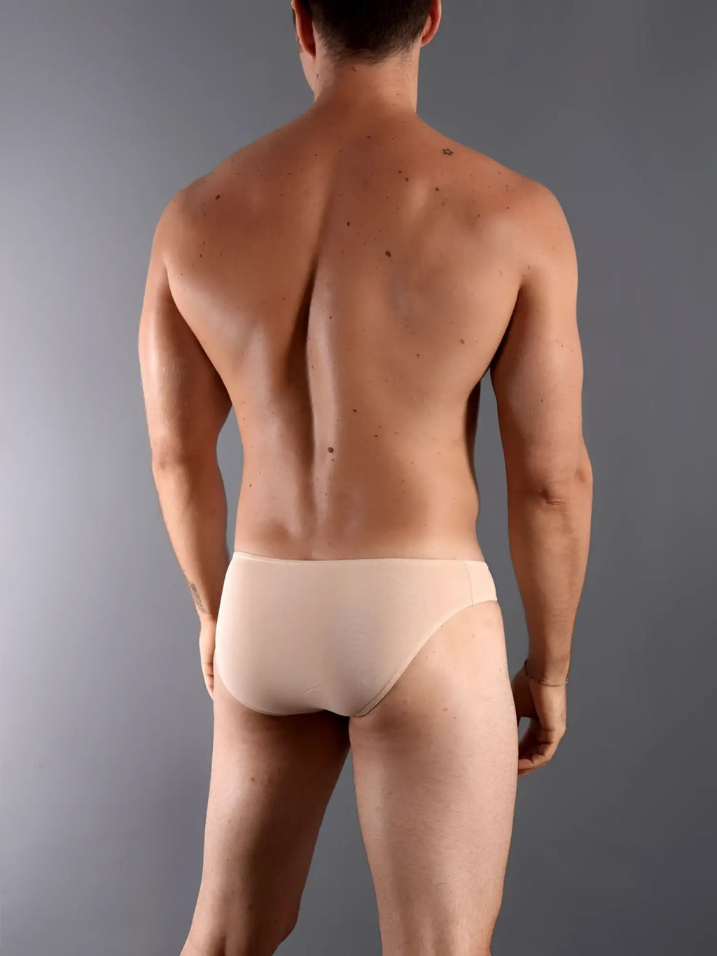 Beige seamless briefs doreanse 1281-tan hang-loose bikini brief in tan color designed for comfort and style