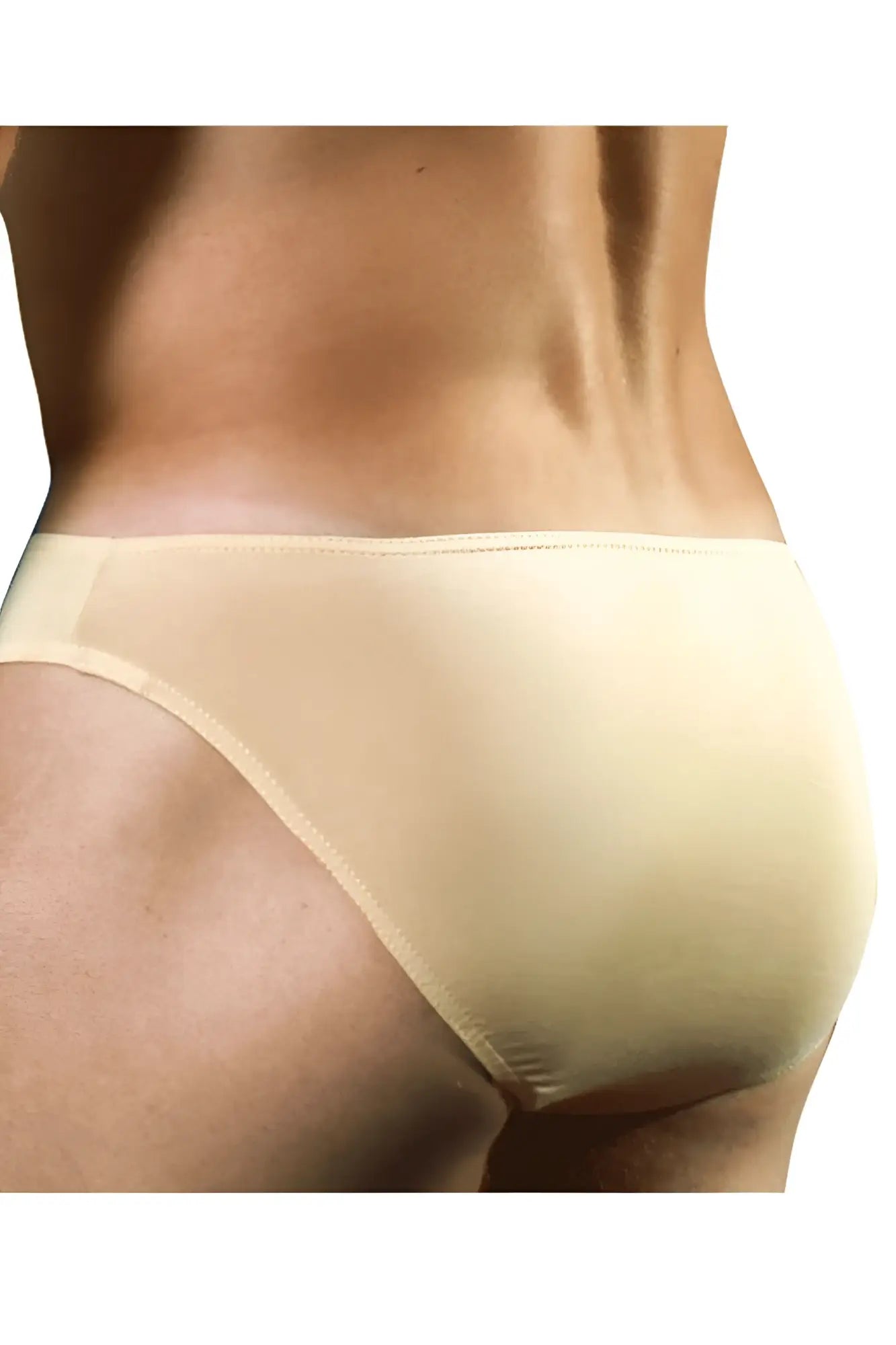 Beige doreanse 1281-tan hang-loose bikini briefs with smooth stretchy fabric and minimalistic design