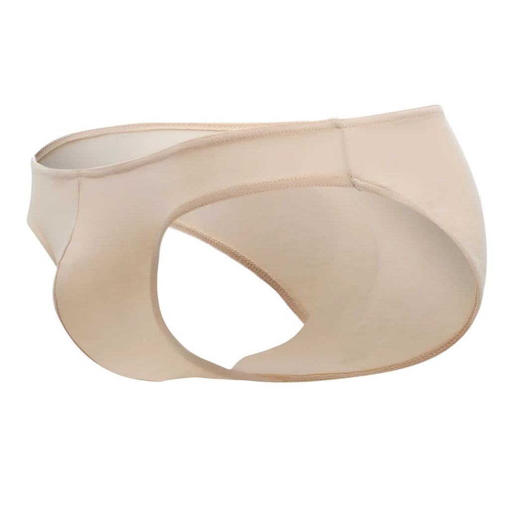 Doreanse 1281-tan hang-loose bikini brief in tan with smooth stretchy fabric and minimalistic seamless design