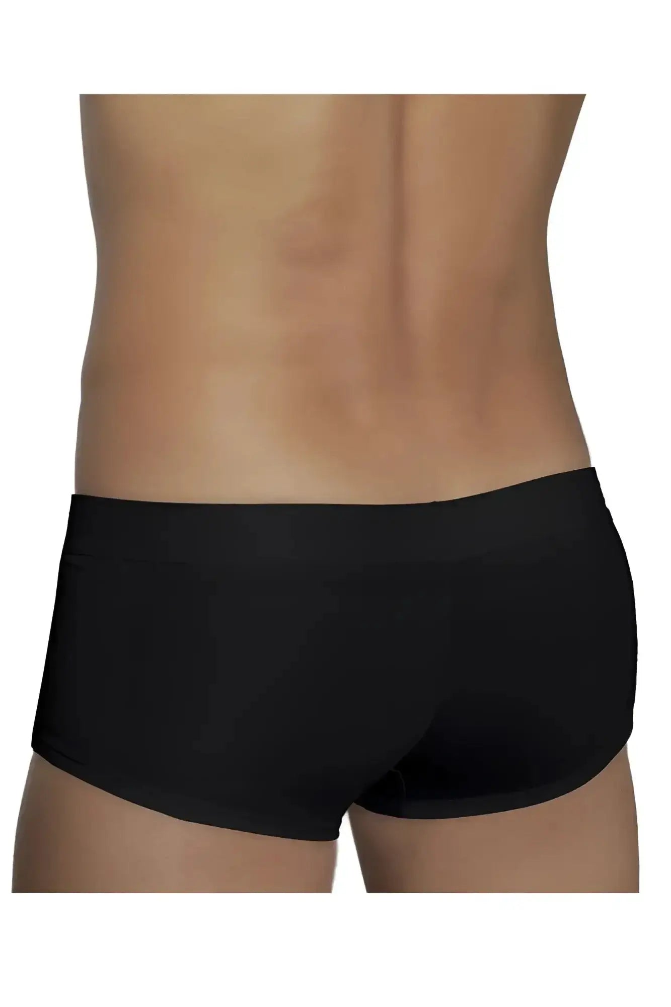 Black doreanse 1760-blk low-rise trunk briefs with smooth form-fitting design for comfortable everyday wear