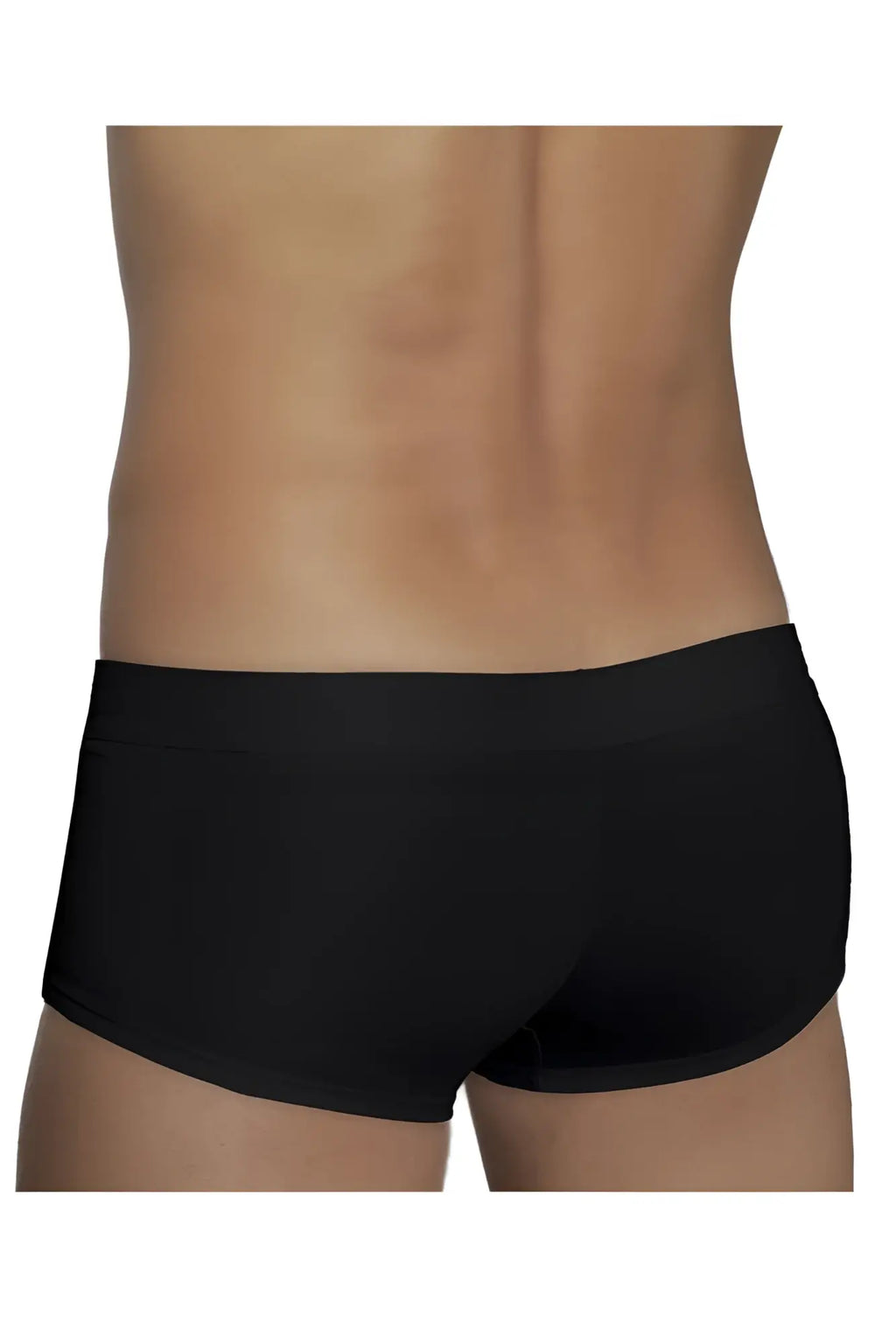 Black doreanse 1760-blk low-rise trunk briefs with smooth form-fitting design for comfortable everyday wear