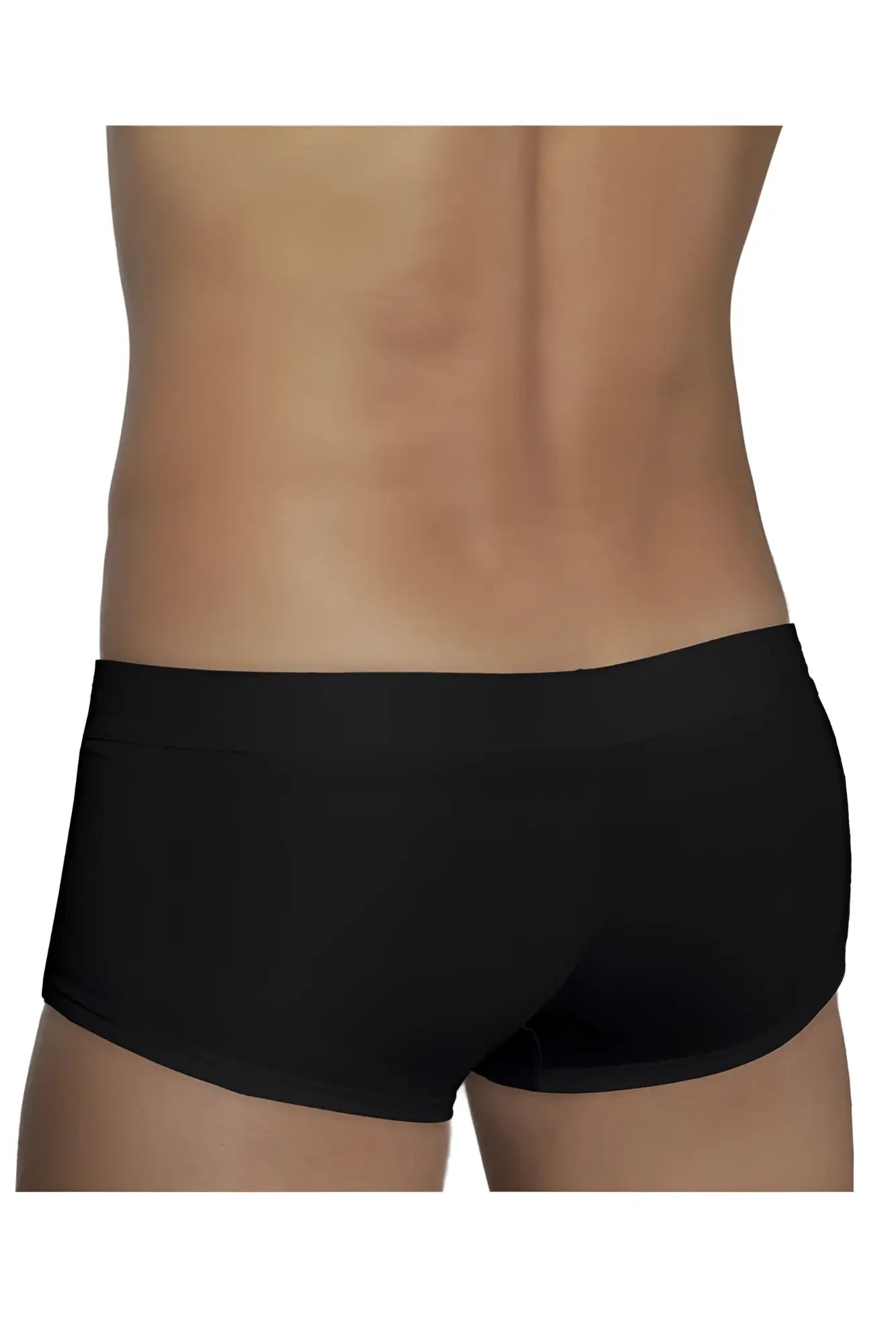 Black doreanse 1760-blk low-rise trunk briefs with smooth form-fitting design for comfortable everyday wear
