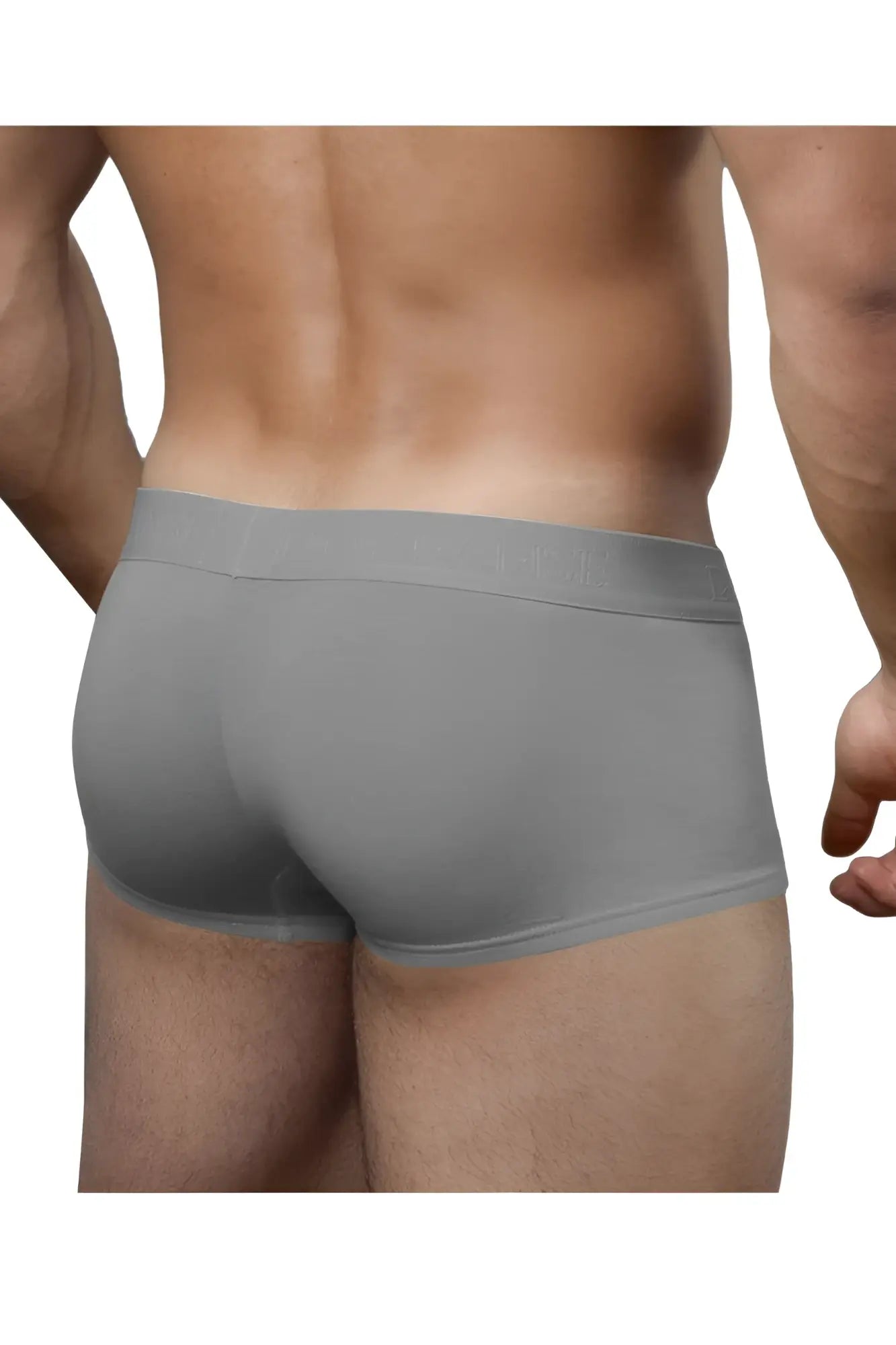 Gray doreanse 1760-gry low-rise men’s briefs with smooth form-fitting design and subtle elastic waistband