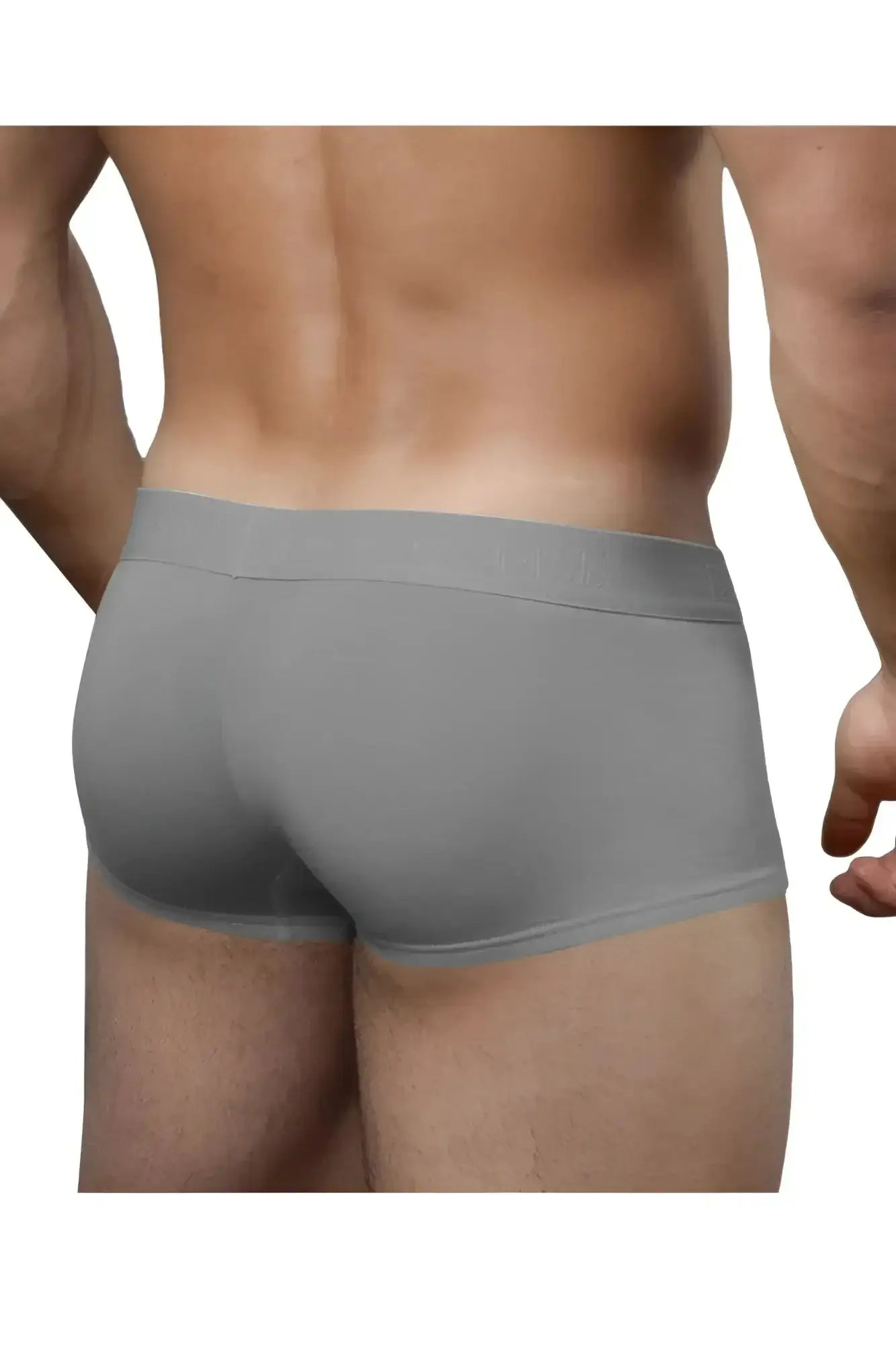 Gray doreanse 1760-gry low-rise men’s briefs with smooth form-fitting design and subtle elastic waistband