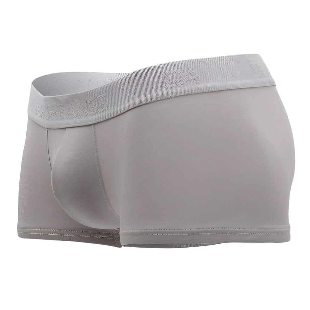 Gray doreanse 1760-gry low-rise men’s briefs with subtle textured waistband and raised daniel branding