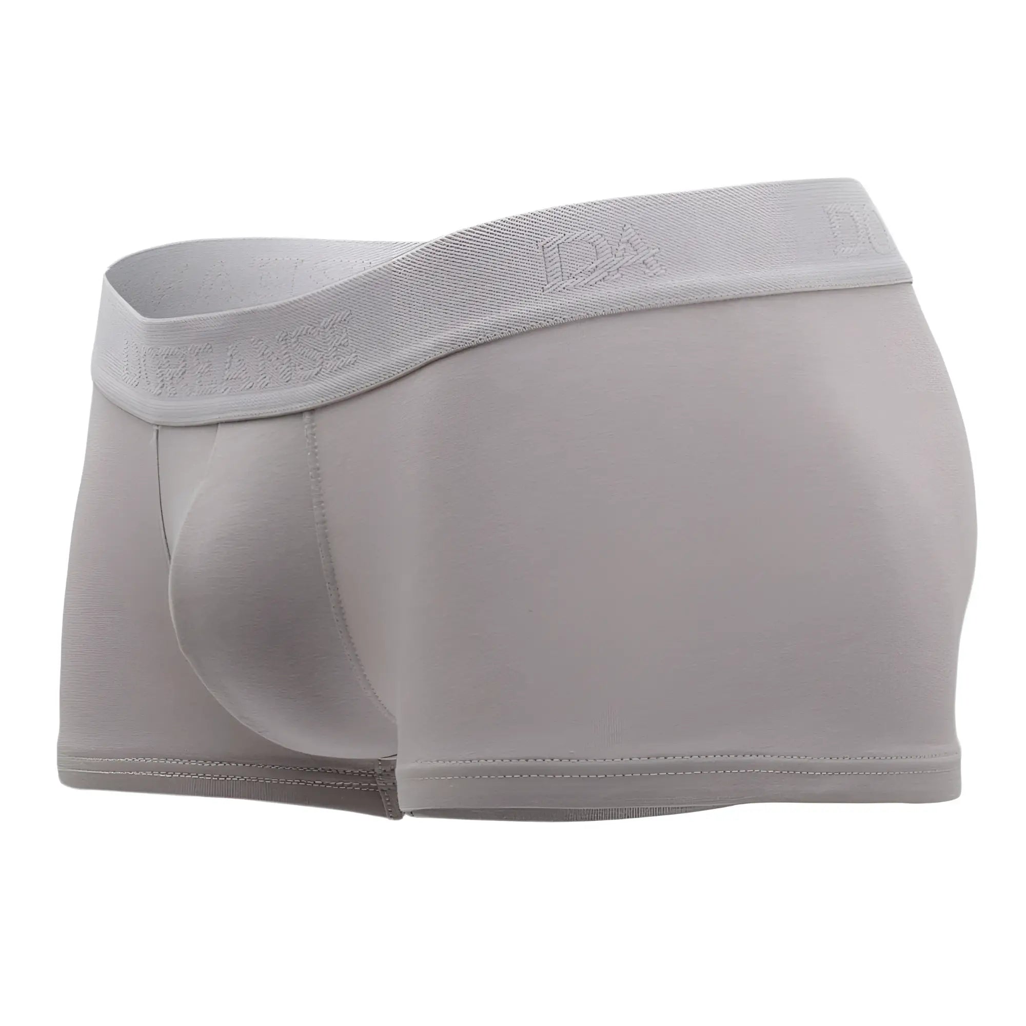Gray doreanse 1760-gry low-rise men’s briefs with subtle textured waistband and raised daniel branding