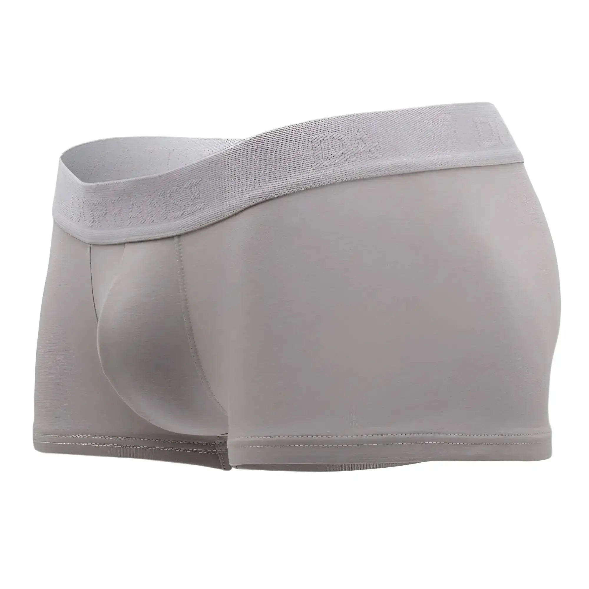 Gray doreanse 1760-gry low-rise men’s briefs with subtle textured waistband and raised daniel branding
