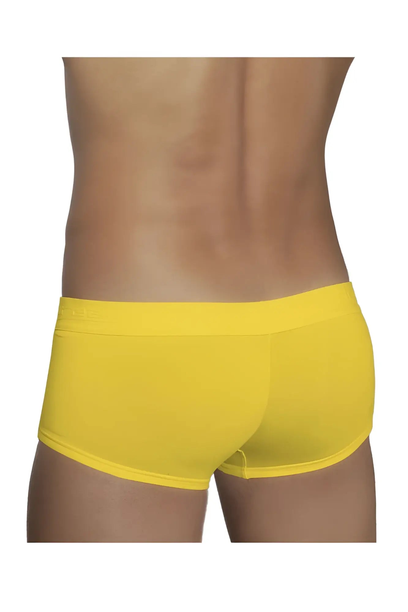 Bright yellow doreanse 1760-YLW low-rise men’s briefs with smooth, form-fitting design for comfortable wear