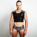 downundergear Men's Activator - Africana Cropped Muscle Tank