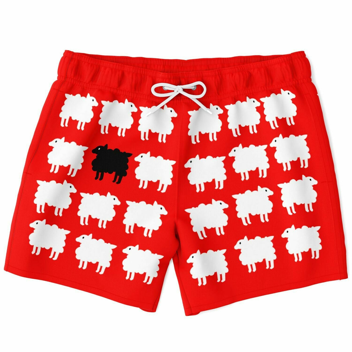 Maris Equi Black Sheep Diana Inspired Men's Swim Shorts / Trunks