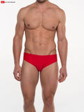 Go Softwear 4511 Men's Amalfi Bikini Swim - Geranium