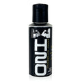 Black plastic bottle of maxxx huo water-based massage gel with silver and white branding 2.4oz elbow grease lubricant