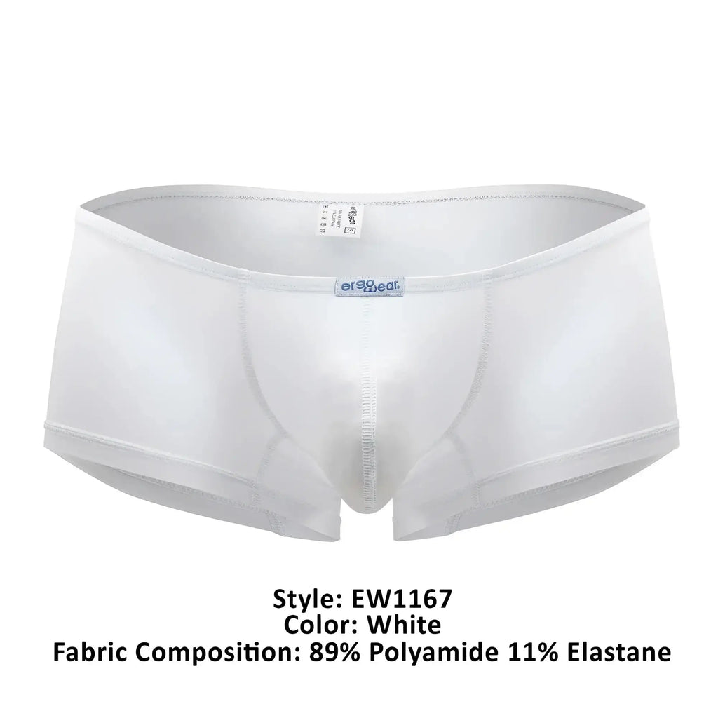 White ergoWear ew1167 x4d trunks made of 89 polyamide 11 elastane with smooth form-fitting design