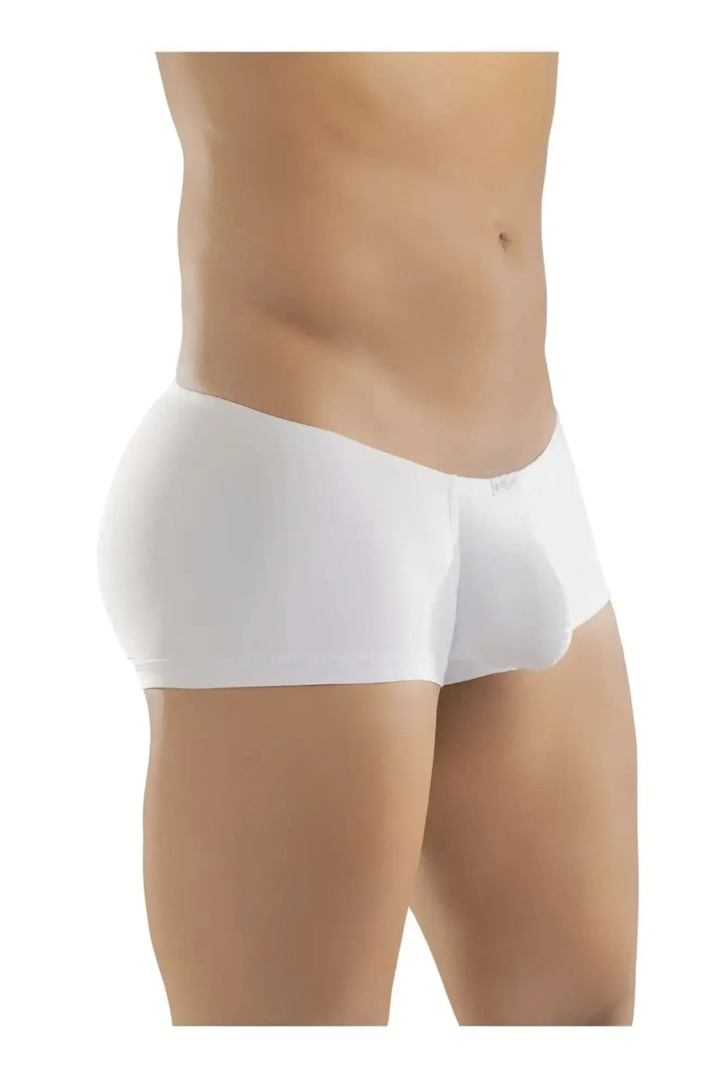 Ergo wear ew1167 x4d white men’s briefs with smooth form fitting design and subtle brand tag on waistband