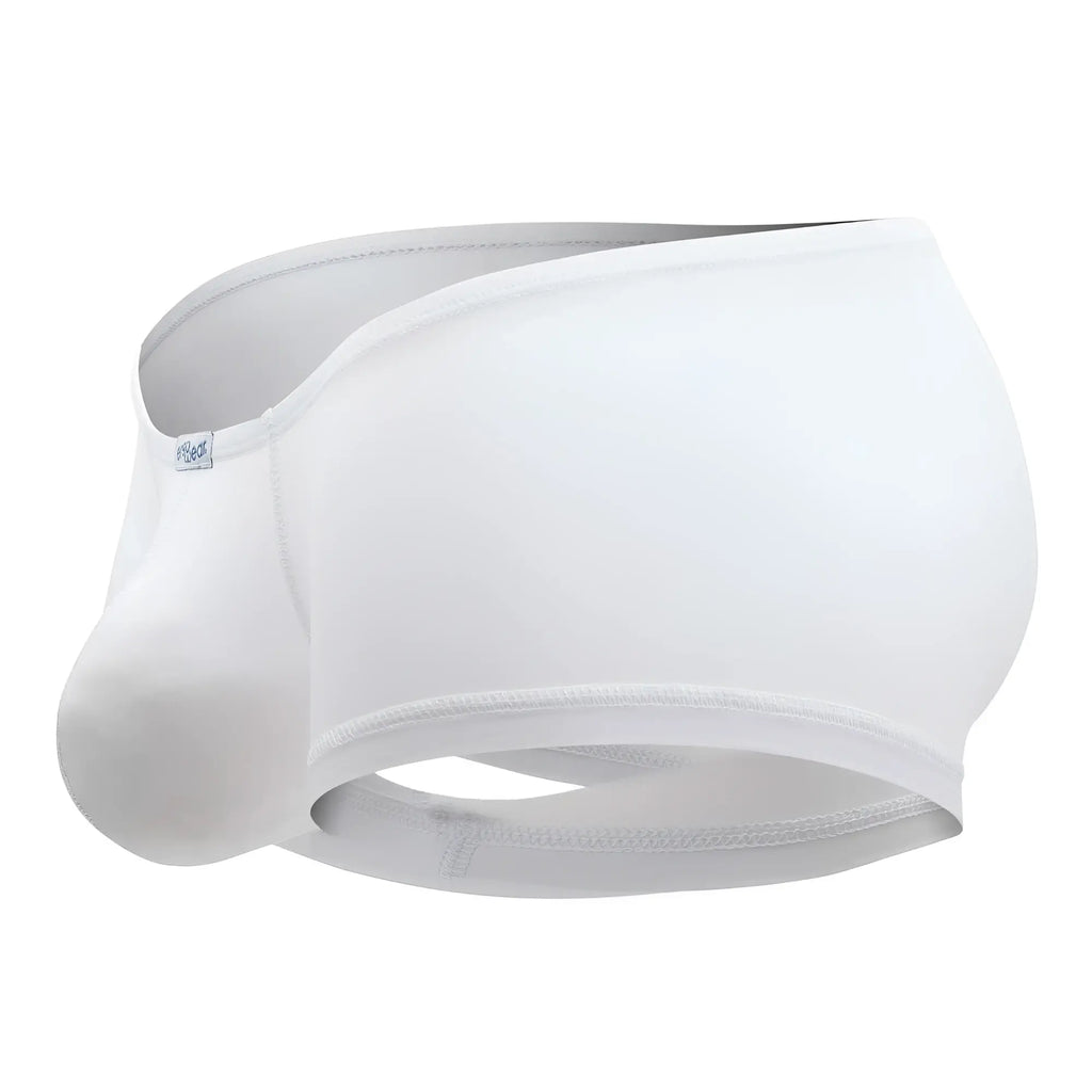 ErgoWear ew1167 x4d white men’s briefs with smooth form-fitting design and subtle stitching details