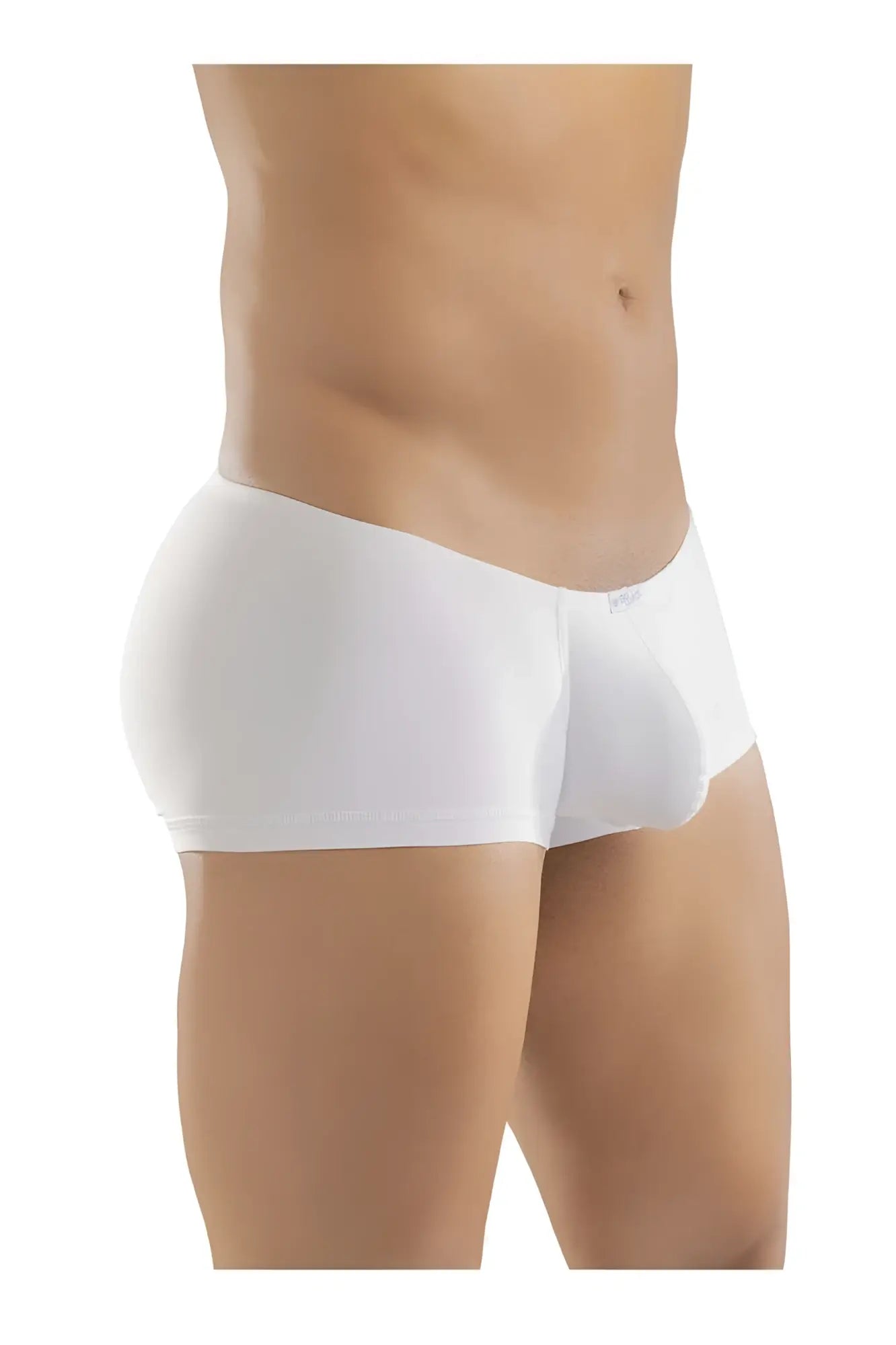 Ergo wear ew1167 x4d white men’s briefs with smooth form fitting design and subtle brand tag on waistband