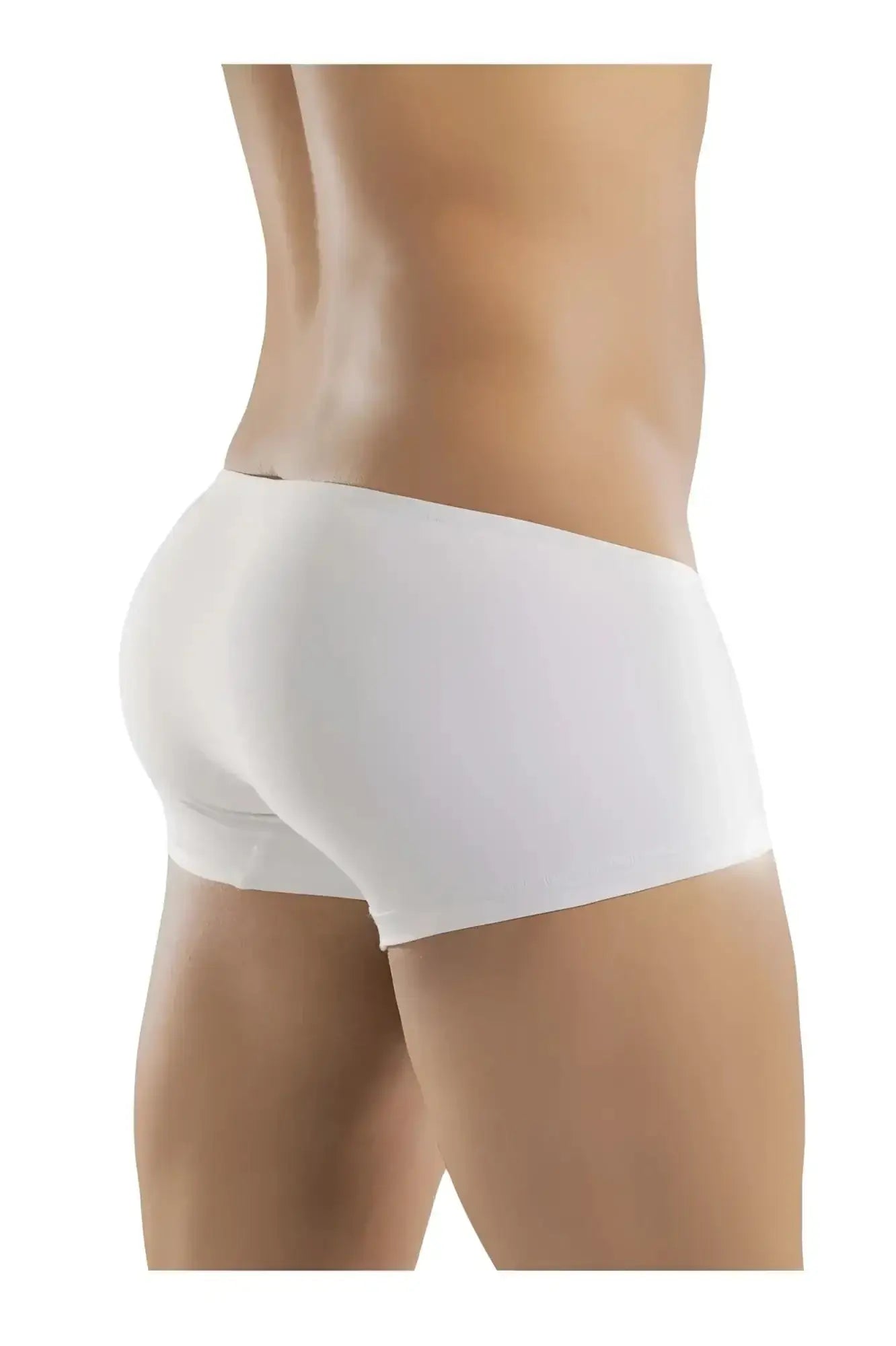 Ergo wear ew1167 x4d trunks in white seamless form-fitting briefs designed for comfort and support