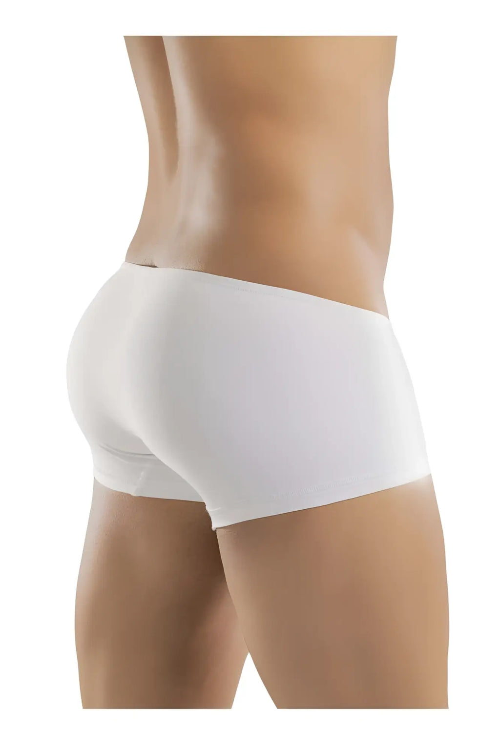 Ergo wear ew1167 x4d trunks in white seamless form-fitting briefs designed for comfort and support