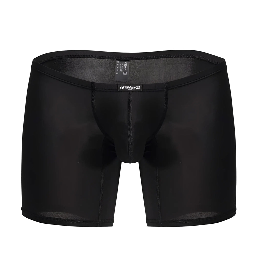 Black ErgoWear EW1702 X4D boxer briefs with smooth ergonomic design and reinforced stitching for comfortable support