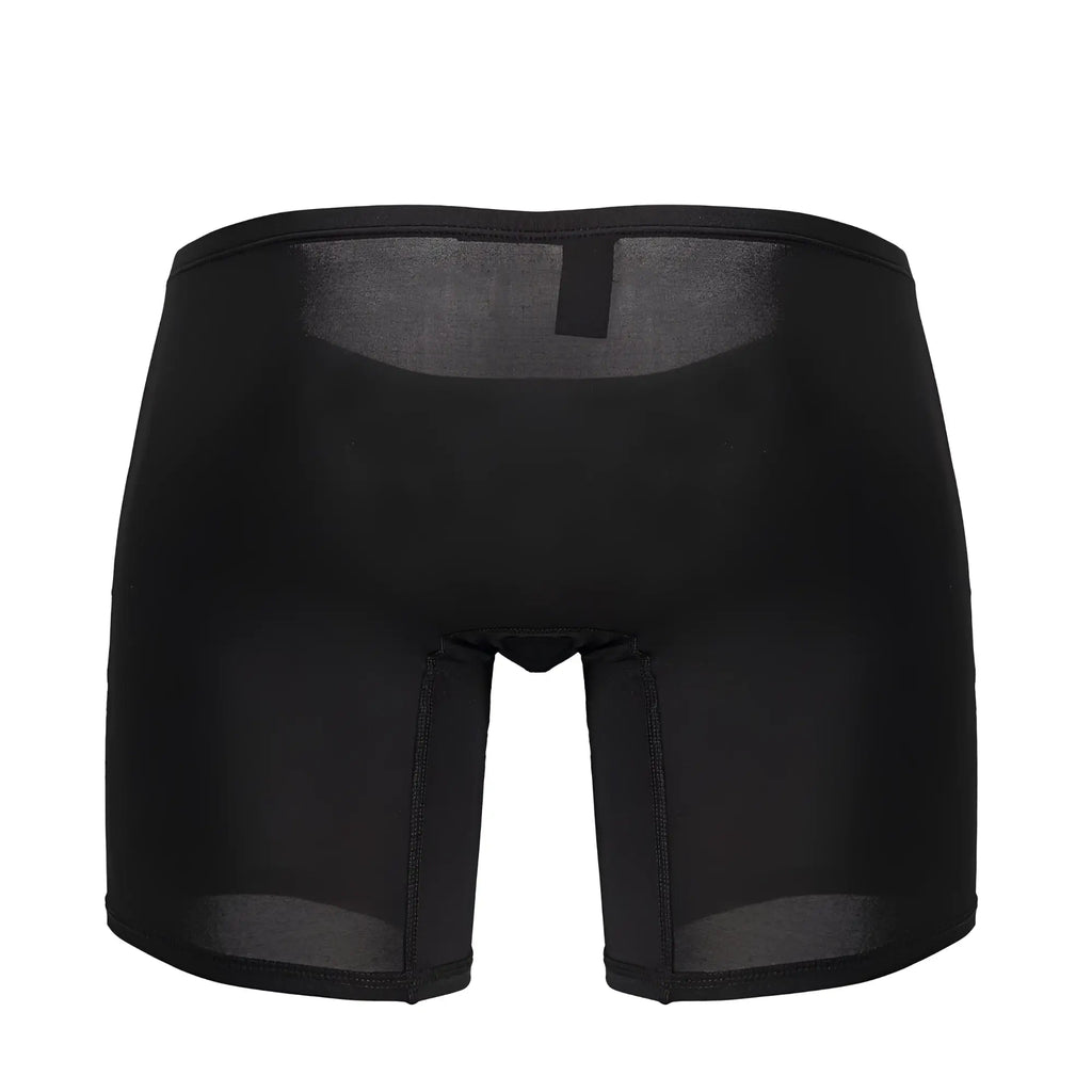 Black ergo wear ew1702 x4d boxer briefs with mesh panels on back and sides for breathability and comfort