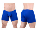 Vibrant royal blue ergoWear ew1710 x4d men’s boxer briefs with snug, seamless, form-fitting design