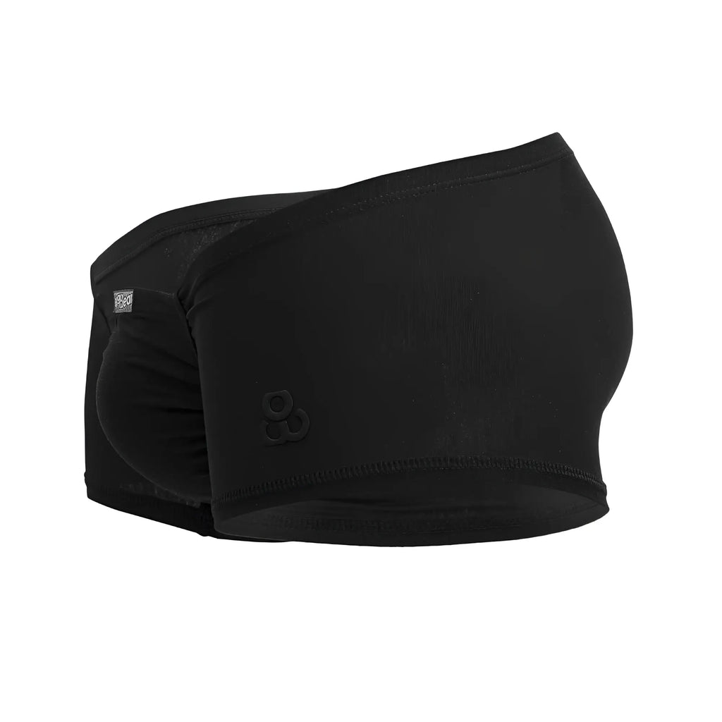 ErgoWear EW1728 FEEL GR8 black seamless cotton athletic briefs with subtle side logo for active comfort