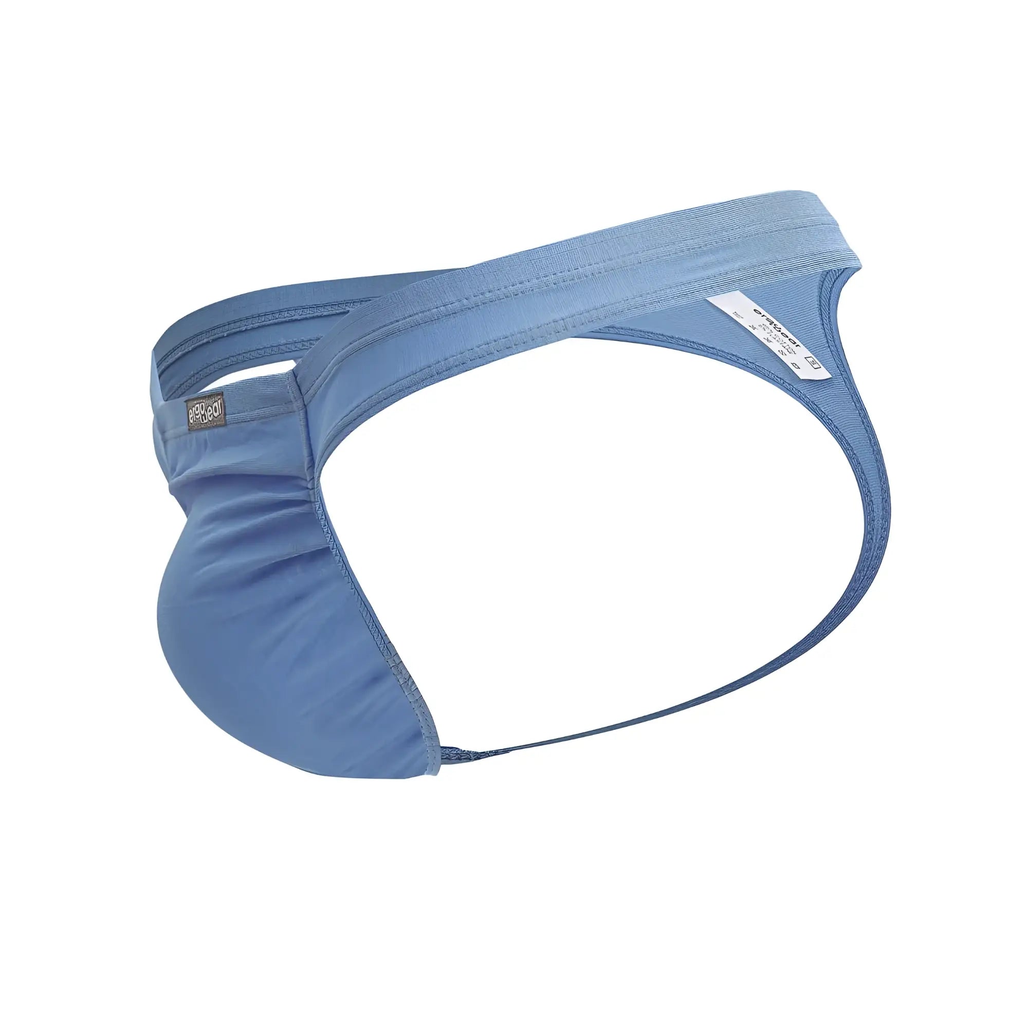 Light blue ergo wear ew1730 feel gr8 cotton briefs with supportive contoured design and elastic waistband