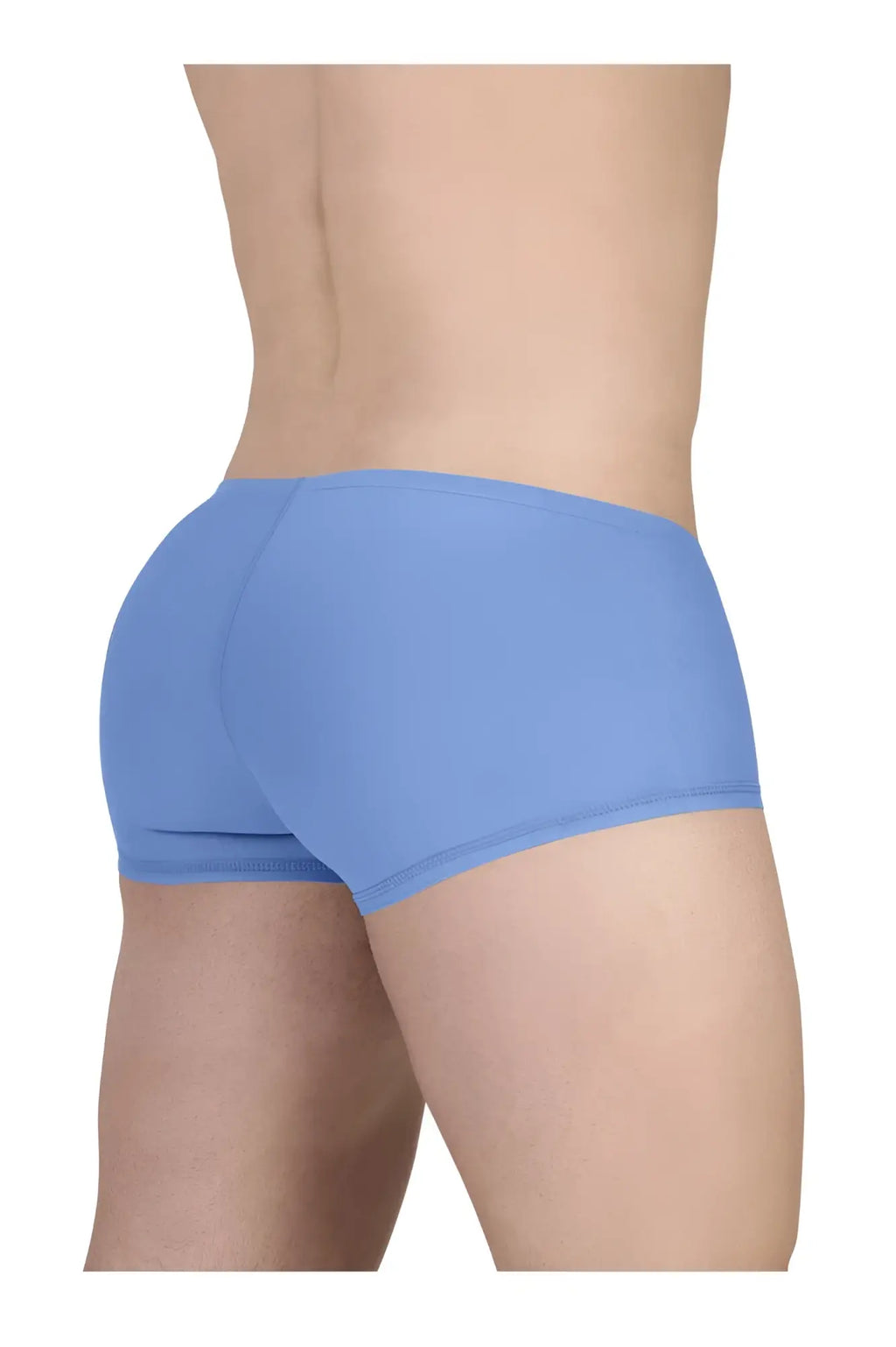 Light blue form-fitting ErgoWear EW1732 Feel GR8 cotton trunks made of smooth stretch fabric for comfort