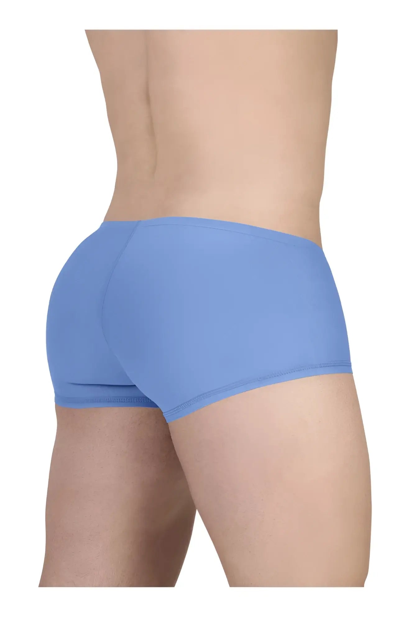 Light blue form-fitting ErgoWear EW1732 Feel GR8 cotton trunks made of smooth stretch fabric for comfort