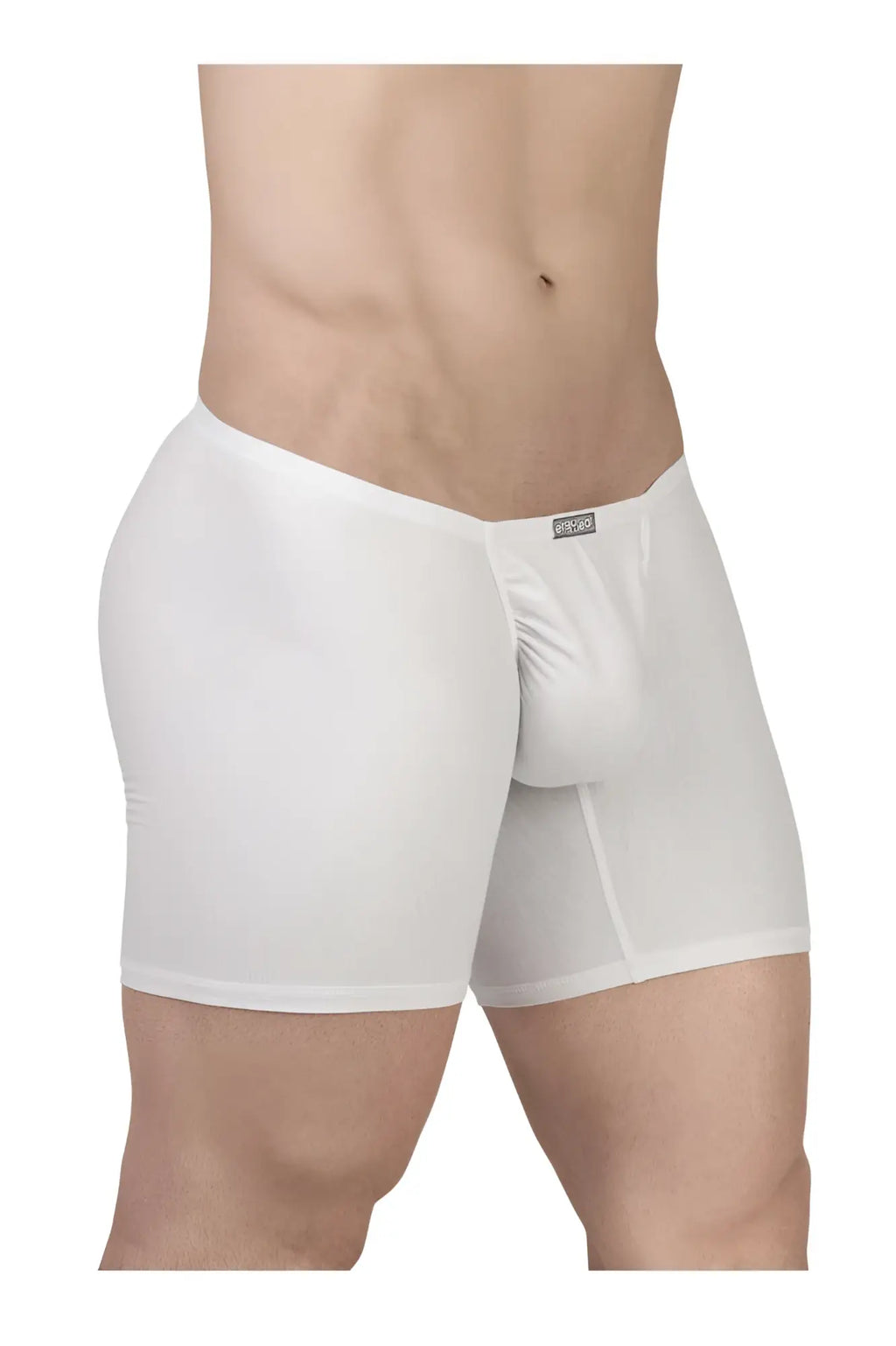 White ergo wear cotton boxer briefs ew1737 feel gr8 with smooth form fitting design and supportive pouch