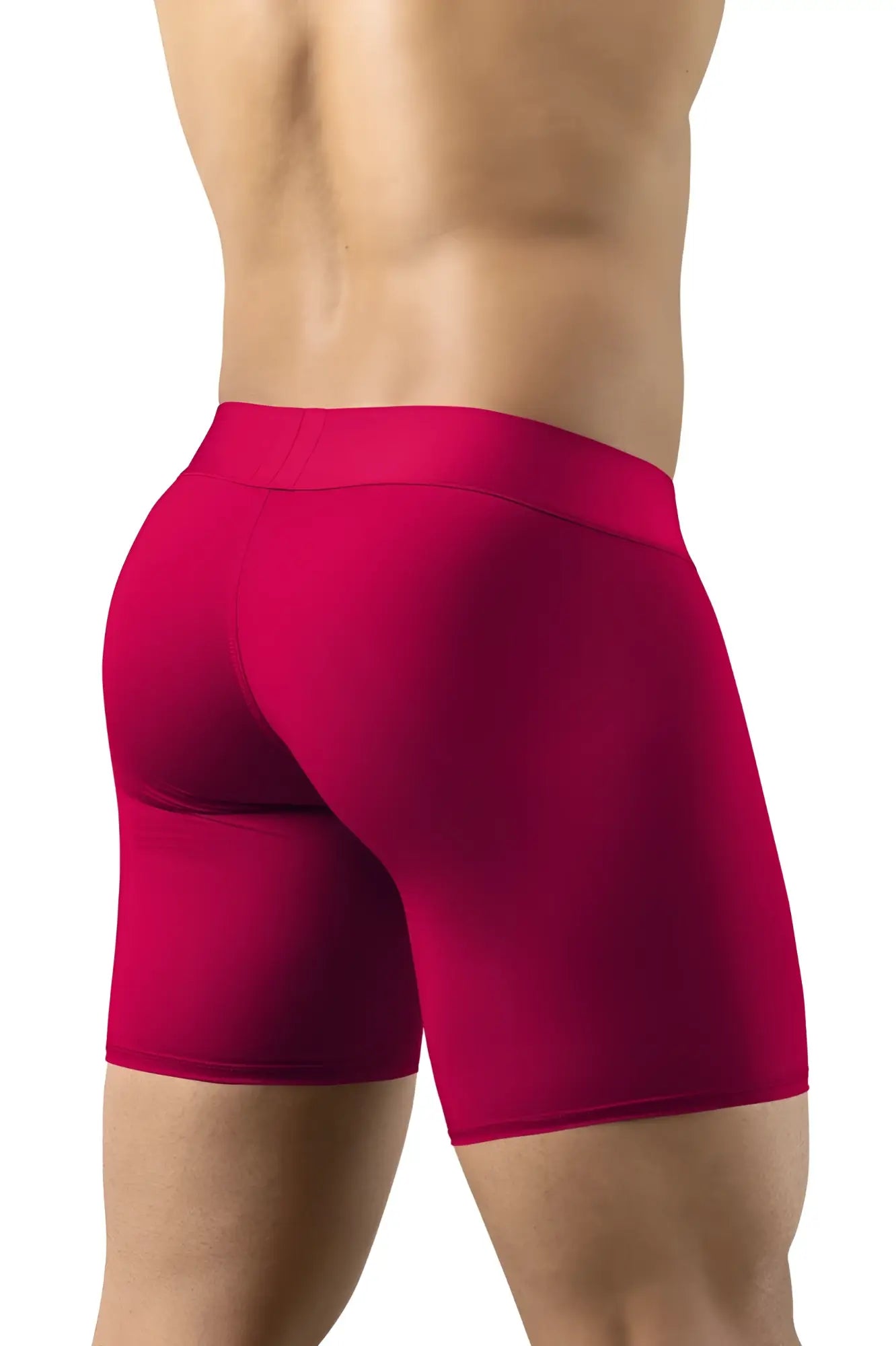 Ergowear ew1745 max bold bright red seamless men’s boxer briefs with smooth fabric and contoured waistband