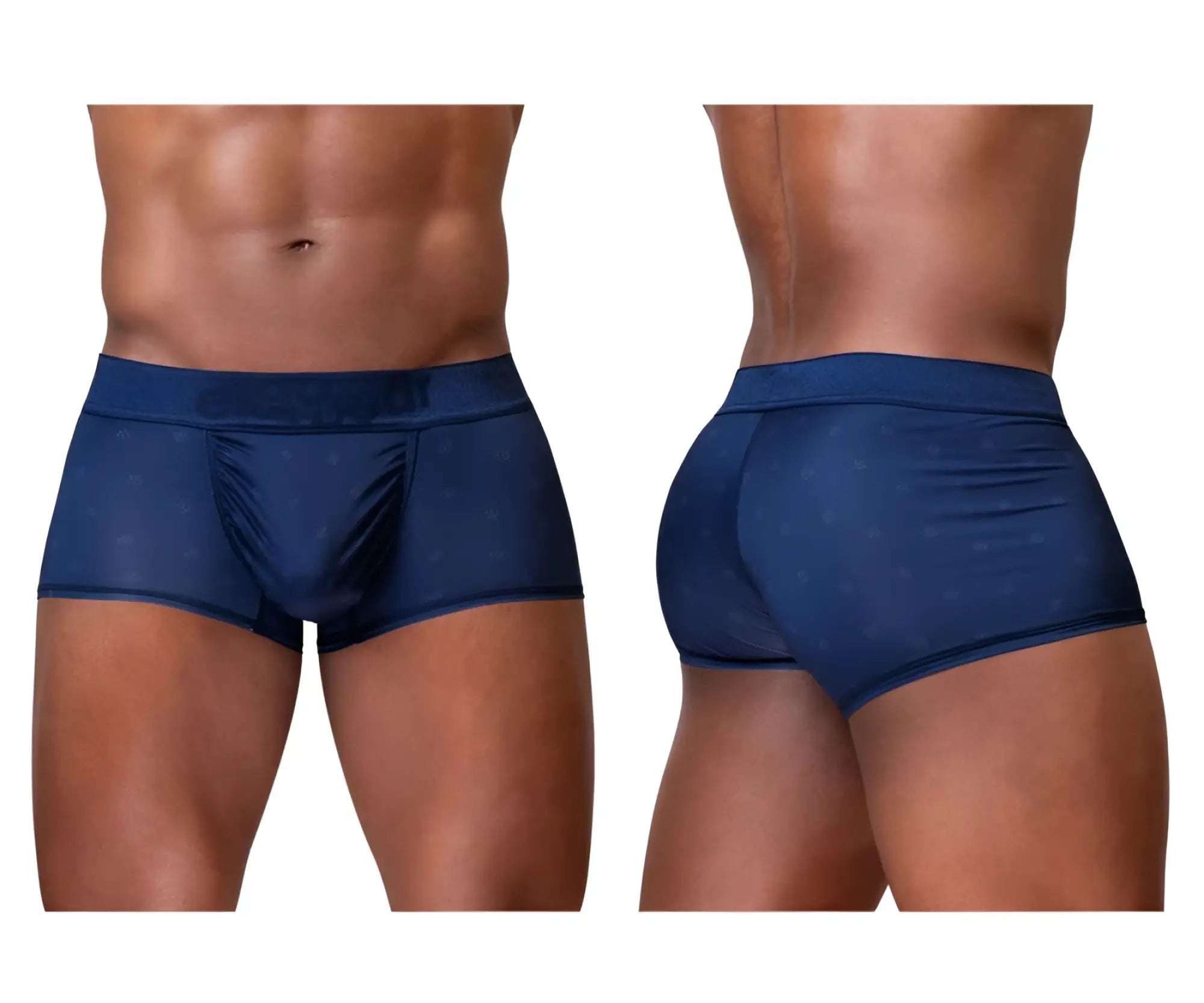 Navy blue patterned ErgoWear EW1752 FEEL SE men’s briefs made from breathable fabric for everyday comfort