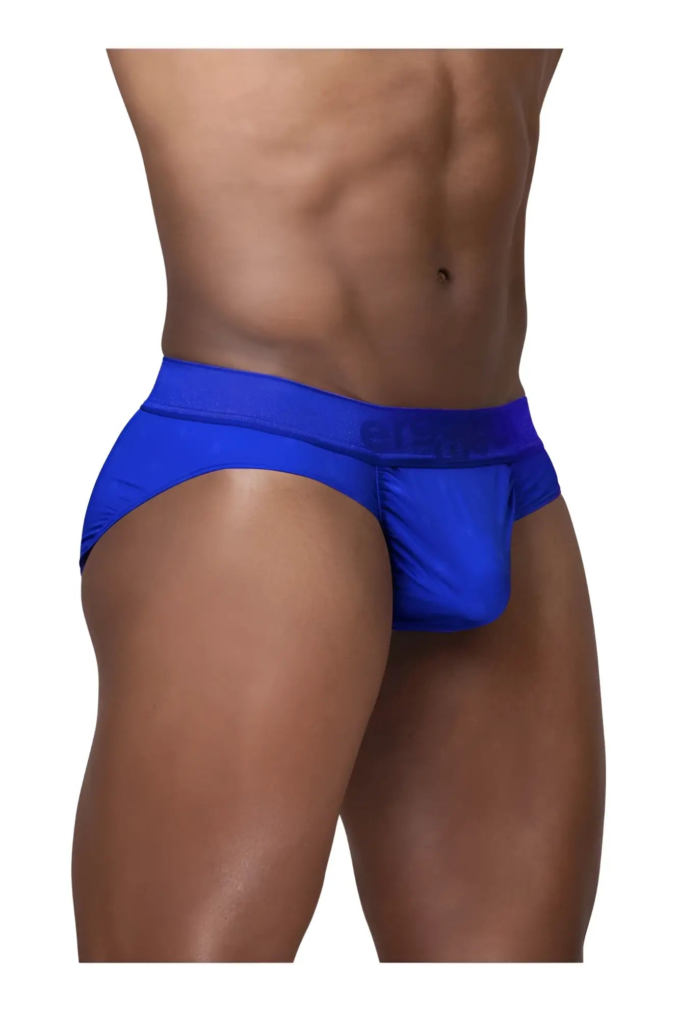Ergowear ew1755 feel se briefs in royal blue featuring bright blue snug fit men’s briefs with elastic waistband