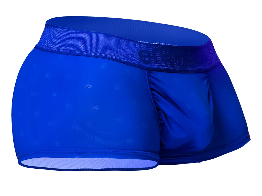Royal blue ergo wear ew1756 feel se trunks men’s briefs with subtle pattern and comfortable elastic waistband