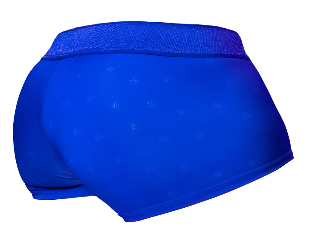ErgoWear EW1756 FEEL SE royal blue briefs with subtle light paw print pattern for comfortable daily wear