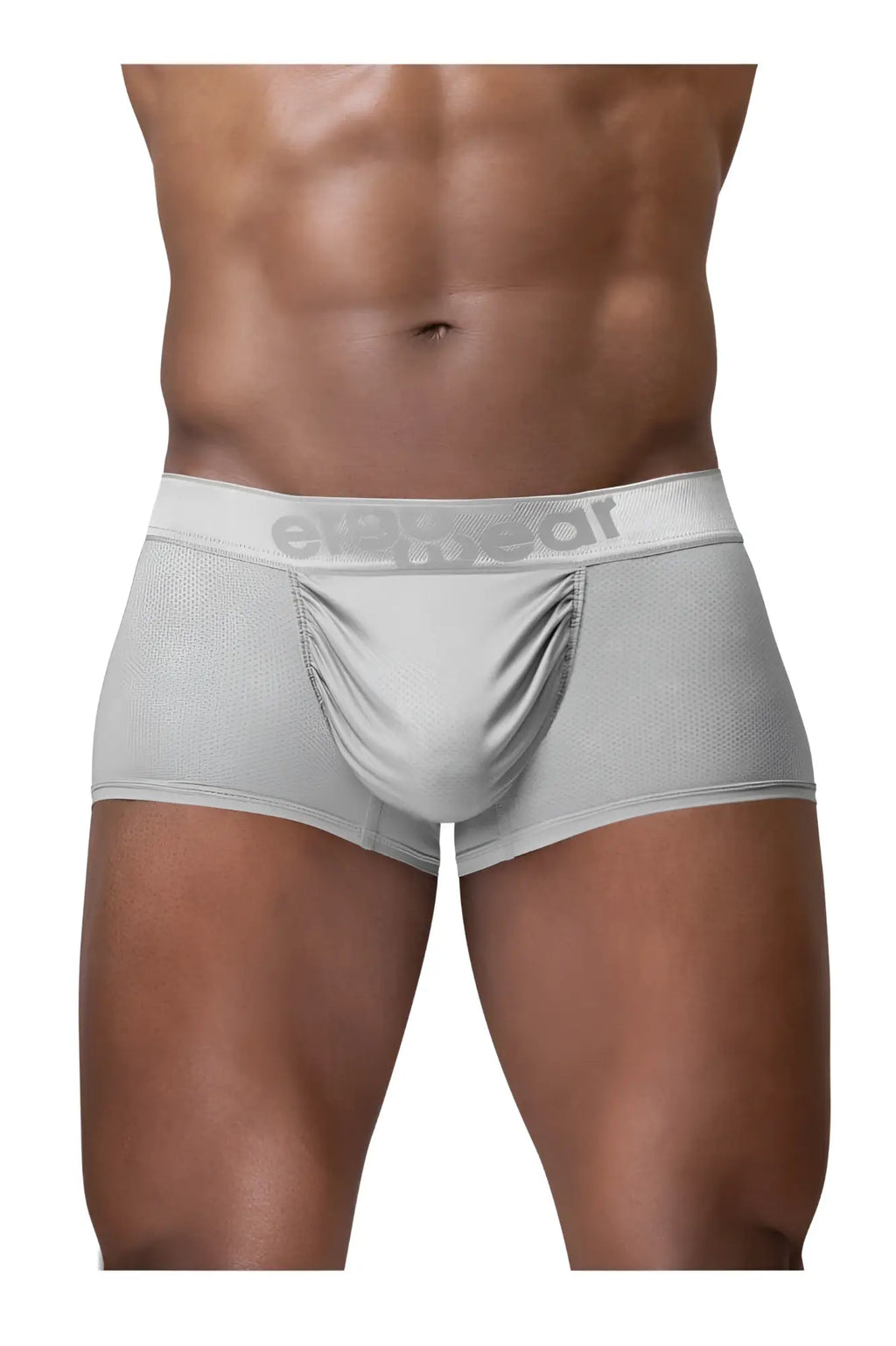 Light gray evergear men’s briefs ergo wear ew1760 feel se trunks with smooth fabric and subtle waistband branding