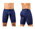Navy blue ErgoWear EW1781 max bold men’s athletic briefs with contoured design and branded waistband