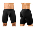 Black ergowear ew1783 max bold compression shorts with snug fit and brand logo on waistband