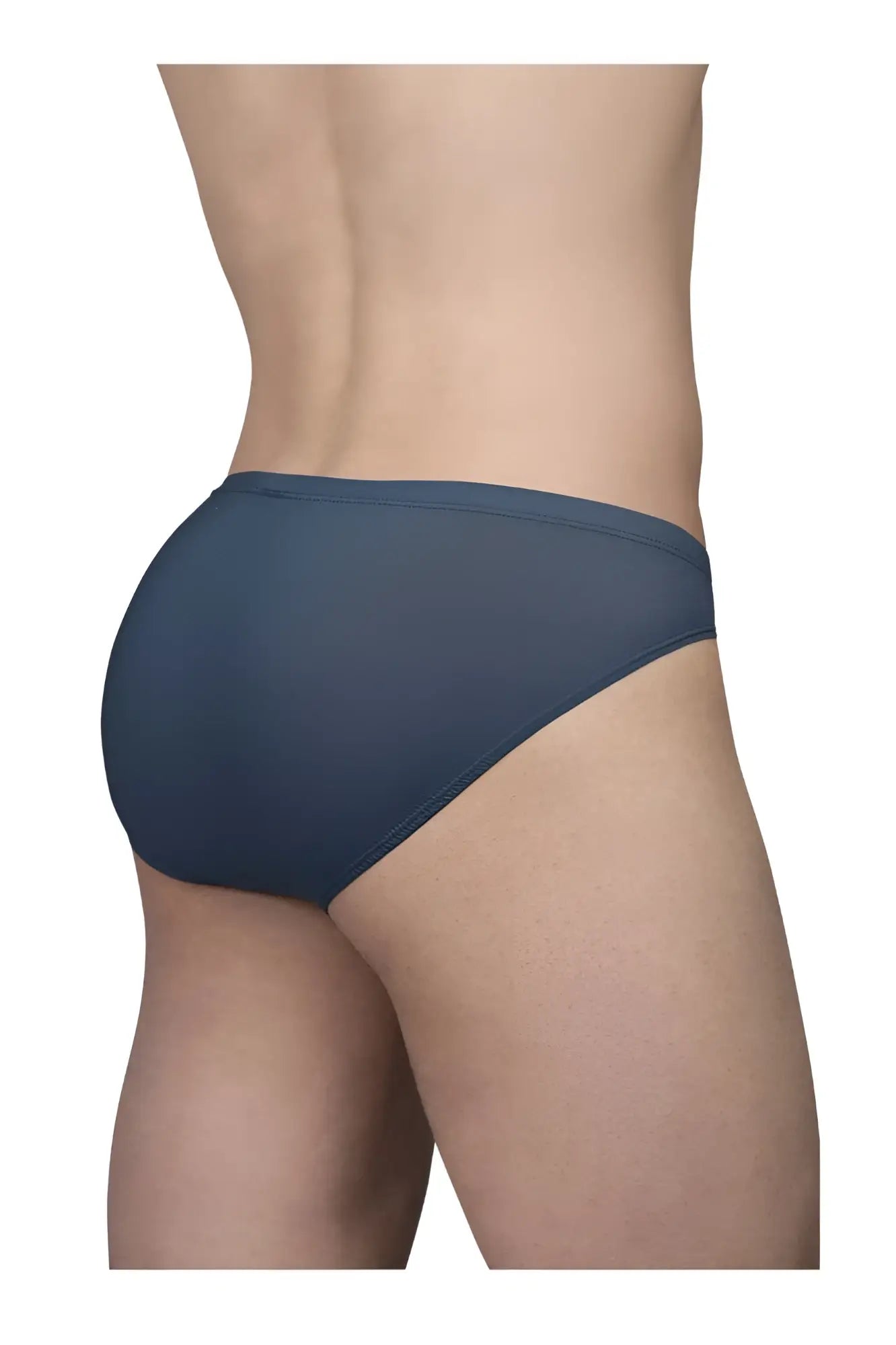 Dark blue ergo wear ew1798 x4d se bikini briefs with a smooth form-fitting design in sea blue color