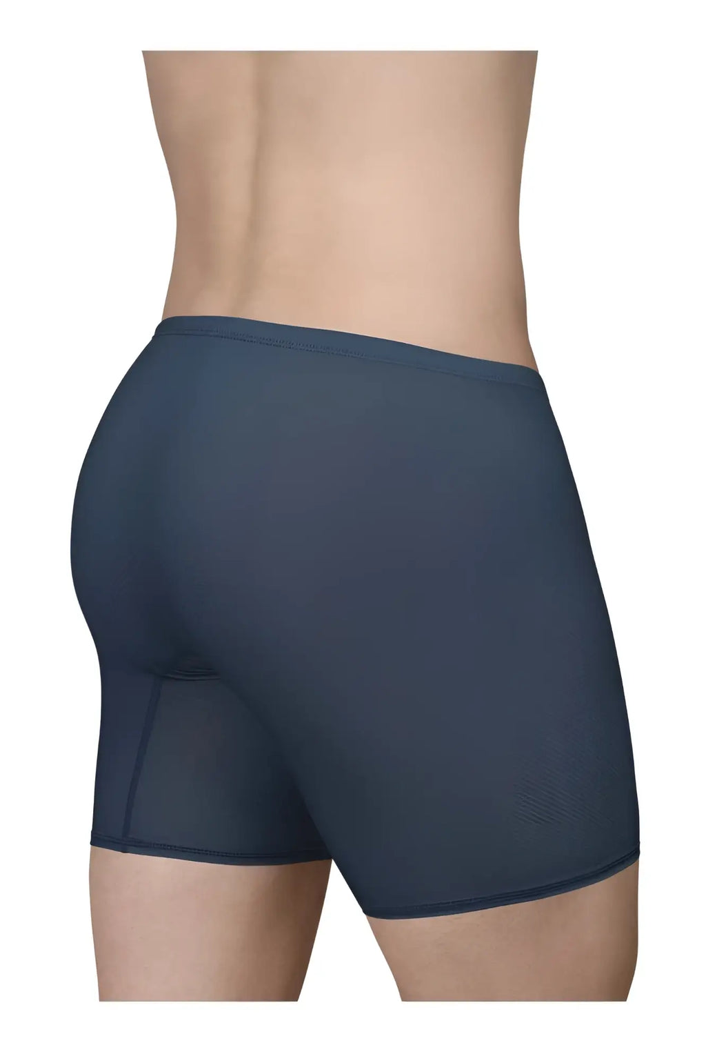 Dark blue ergoWear EW1800 X4D SE boxer briefs with smooth seamless fabric and subtle side seam detailing