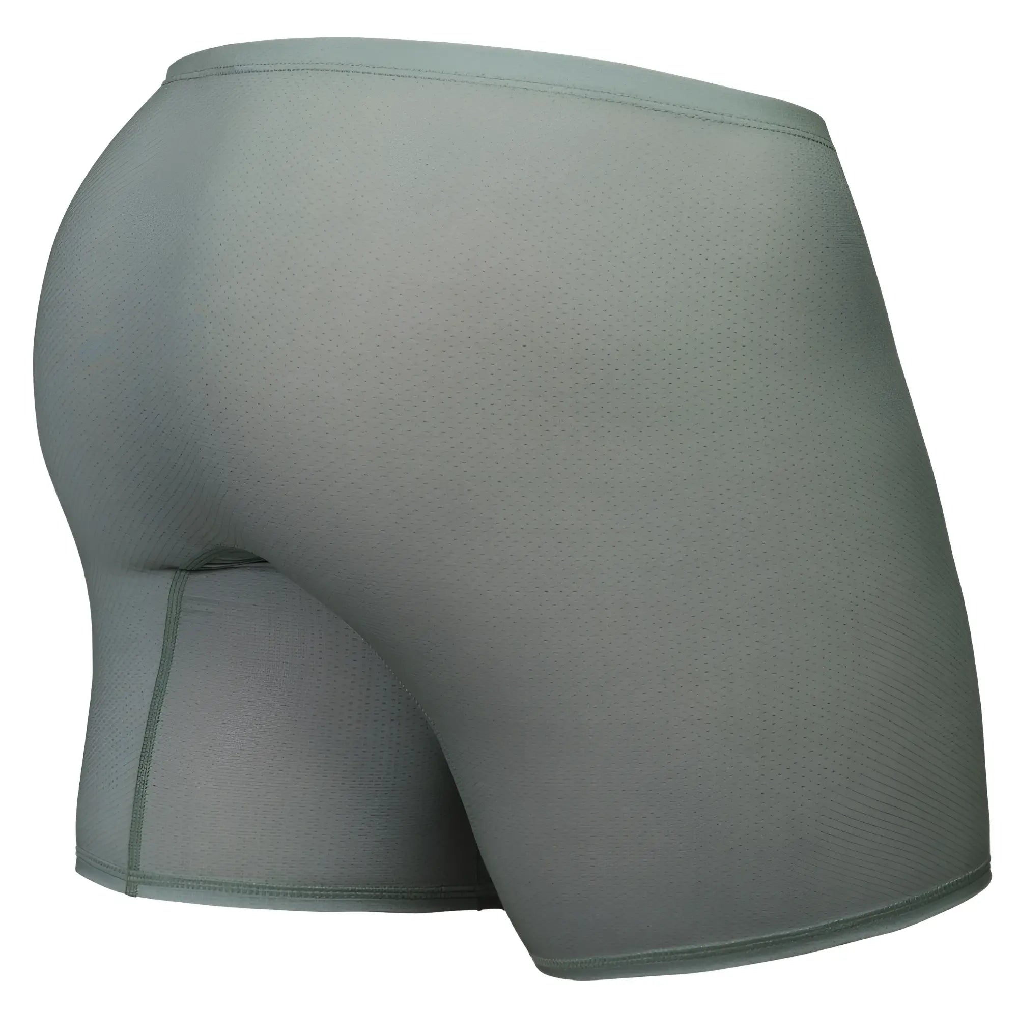 Ergowear EW1804 X4D SE gray athletic briefs with smooth stretchy fabric and subtle seam detailing in olive green