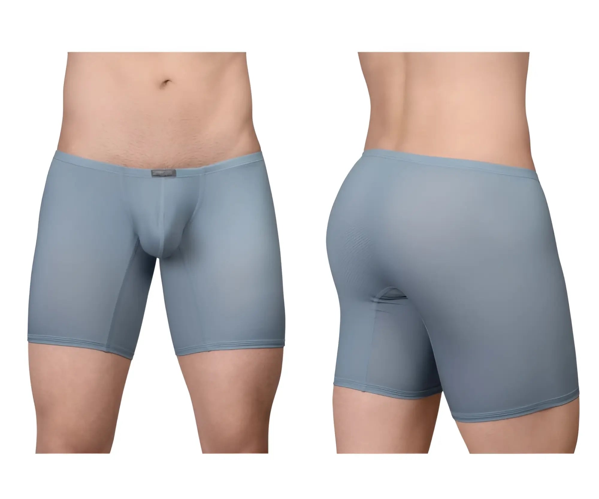 Light blue ergo wear ew1808 x4d se boxer briefs with subtle texture and small brand tag at waistband